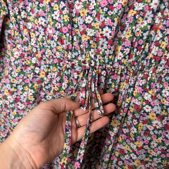Pomander Place by Tuckernuck Floral 3/4 sleeve colorful floral dress Medium - Picture 3 of 10